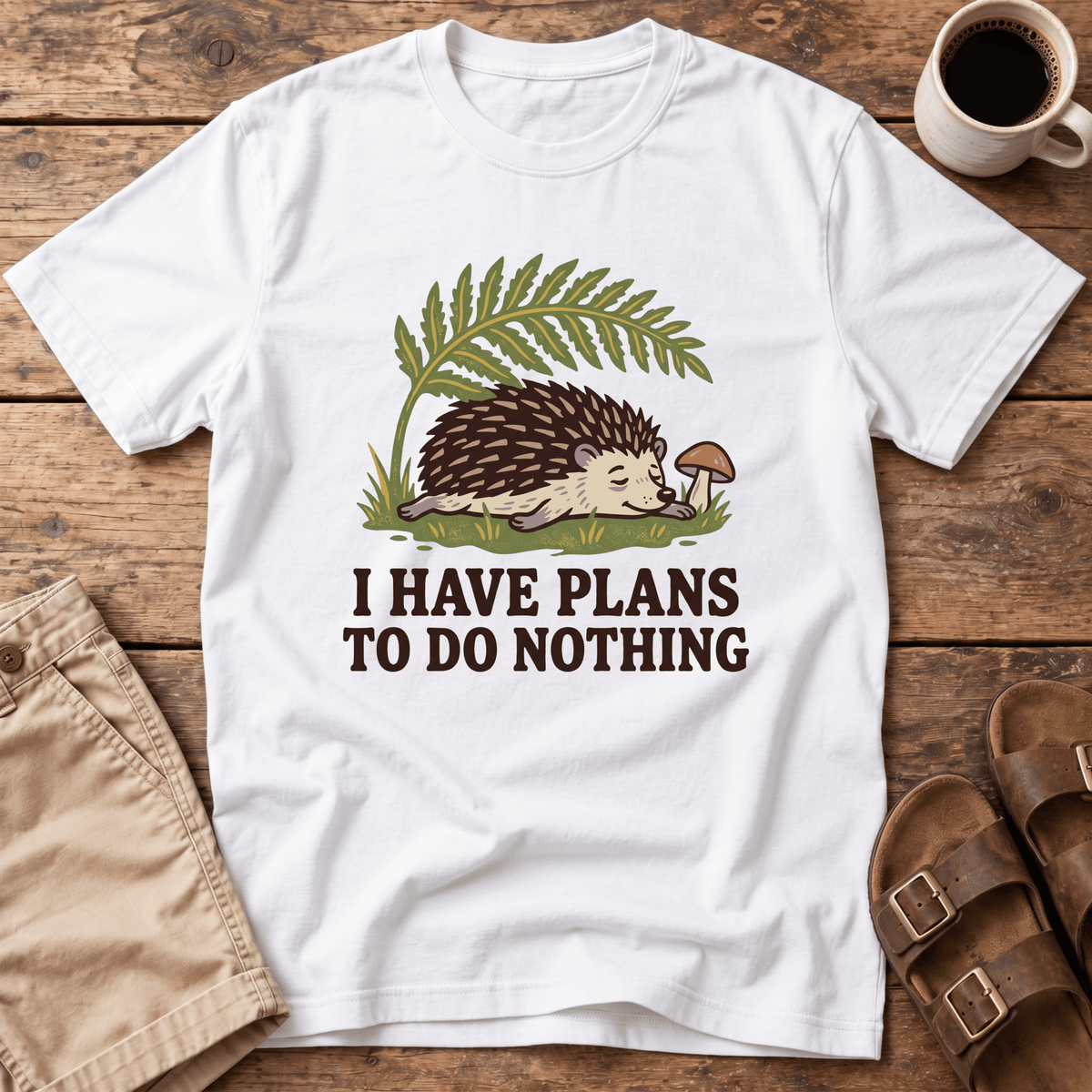 Plans To Do Nothing T-Shirt