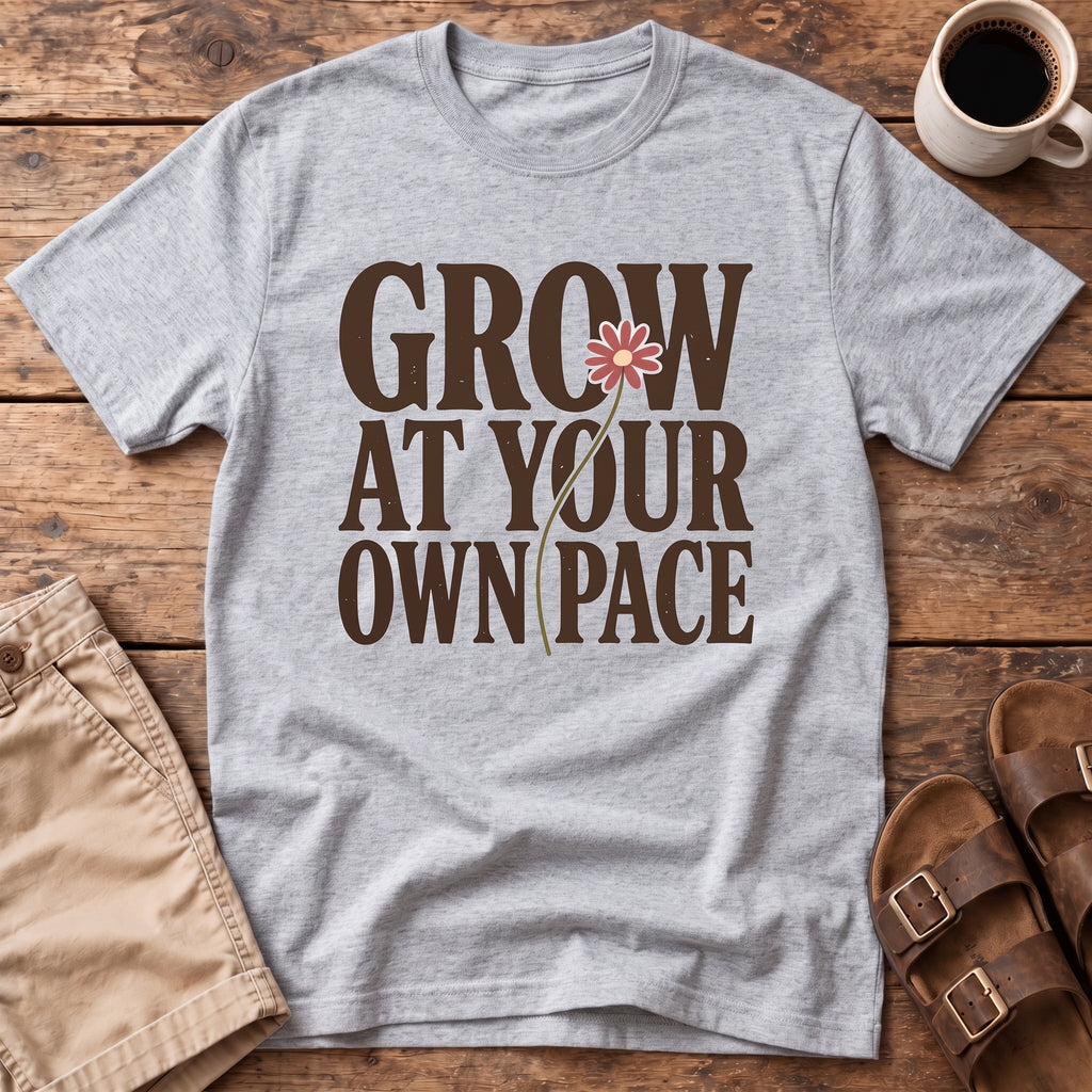 Grow At Your Own Pace T-Shirt