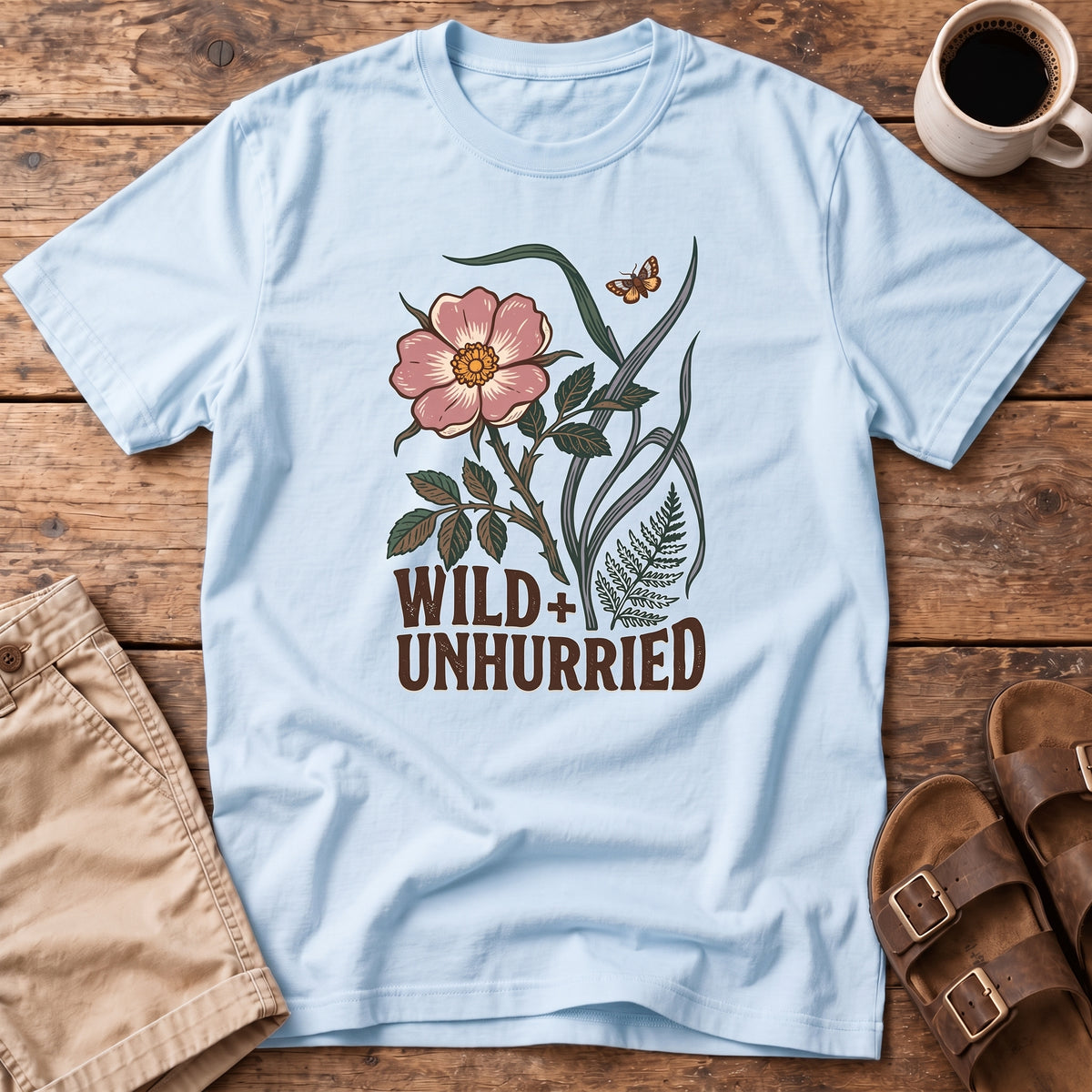 Wild + Unhurried Floral T-Shirt