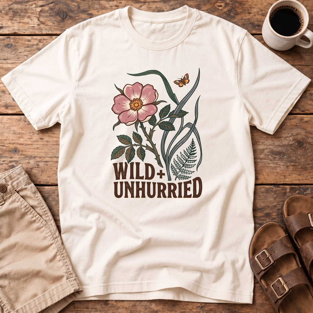 Wild + Unhurried Floral T-Shirt
