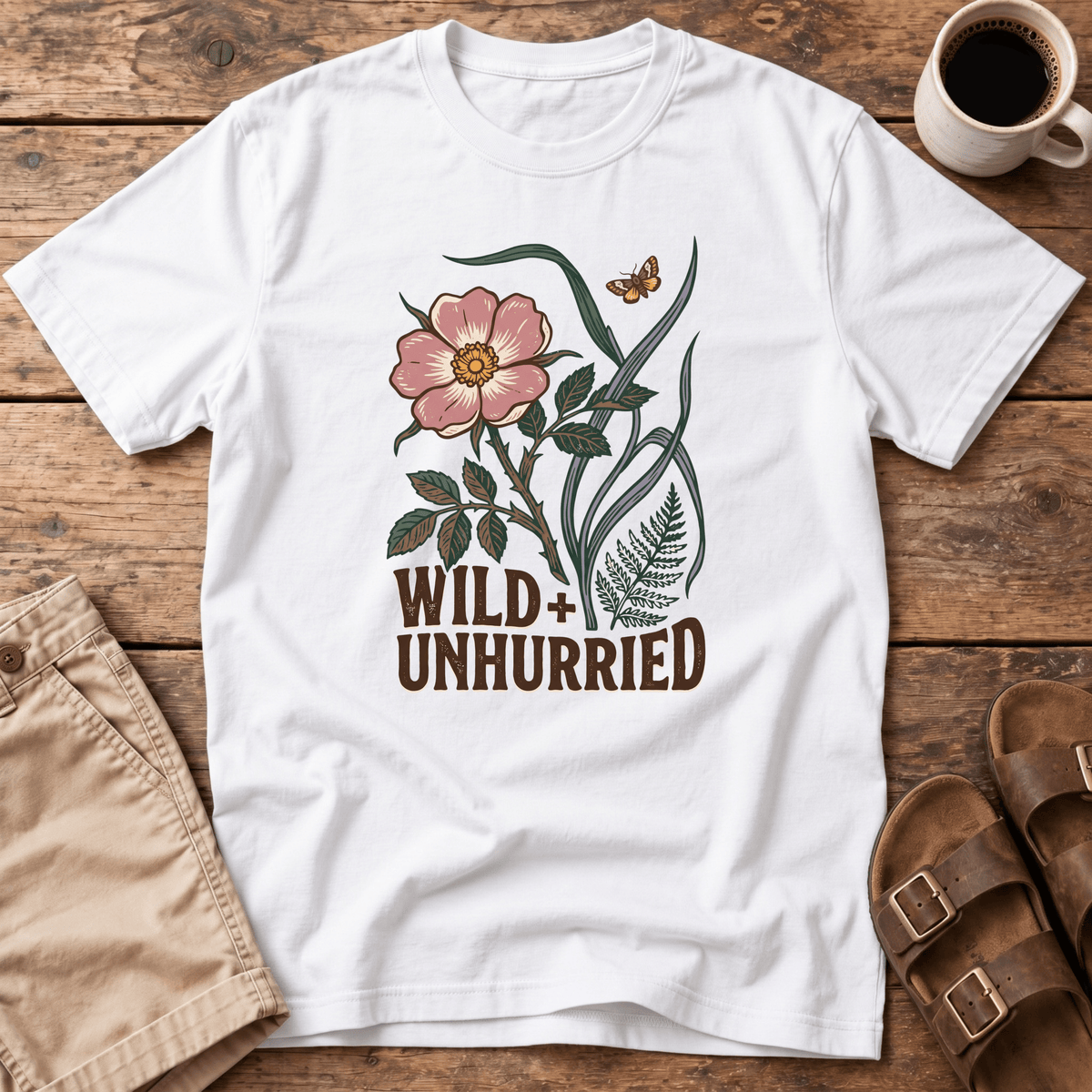 Wild + Unhurried Floral T-Shirt