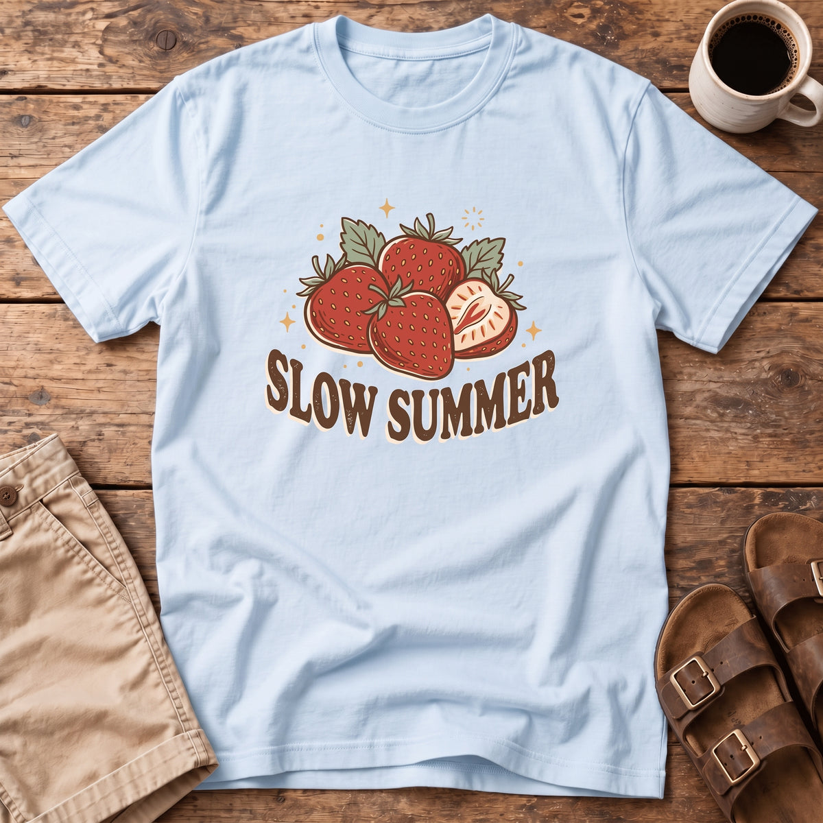 Slow Summer Peach T-Shirt