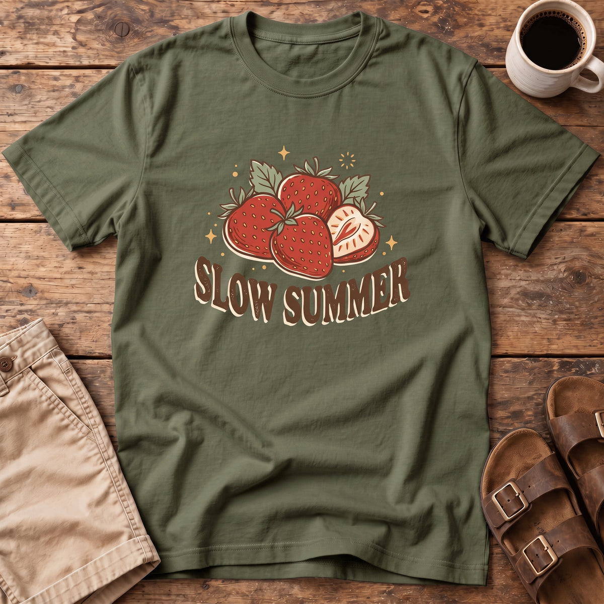 Slow Summer Peach T-Shirt
