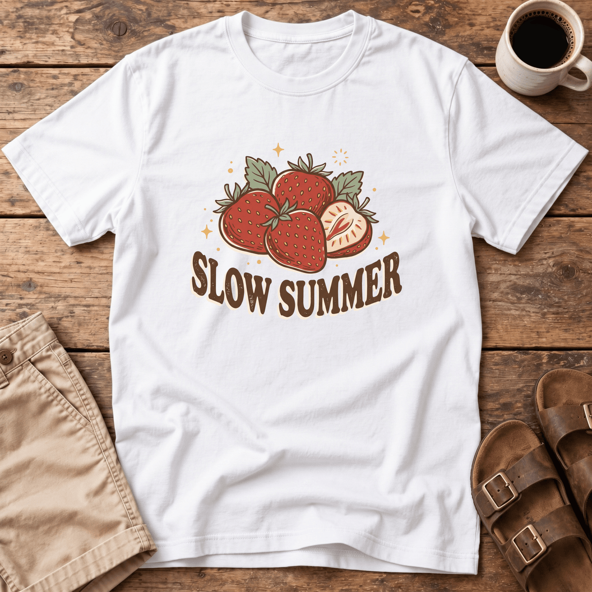 Slow Summer Peach T-Shirt