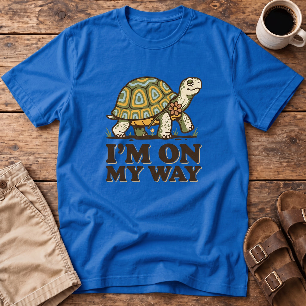 On My Way Turtle T-Shirt