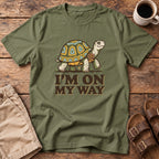 On My Way Turtle T-Shirt