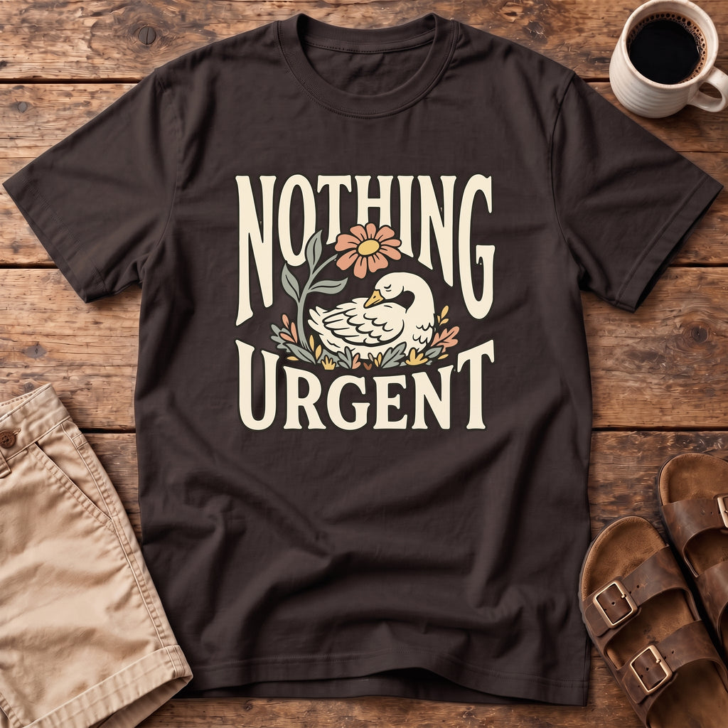 Nothing Urgent Duck T-Shirt