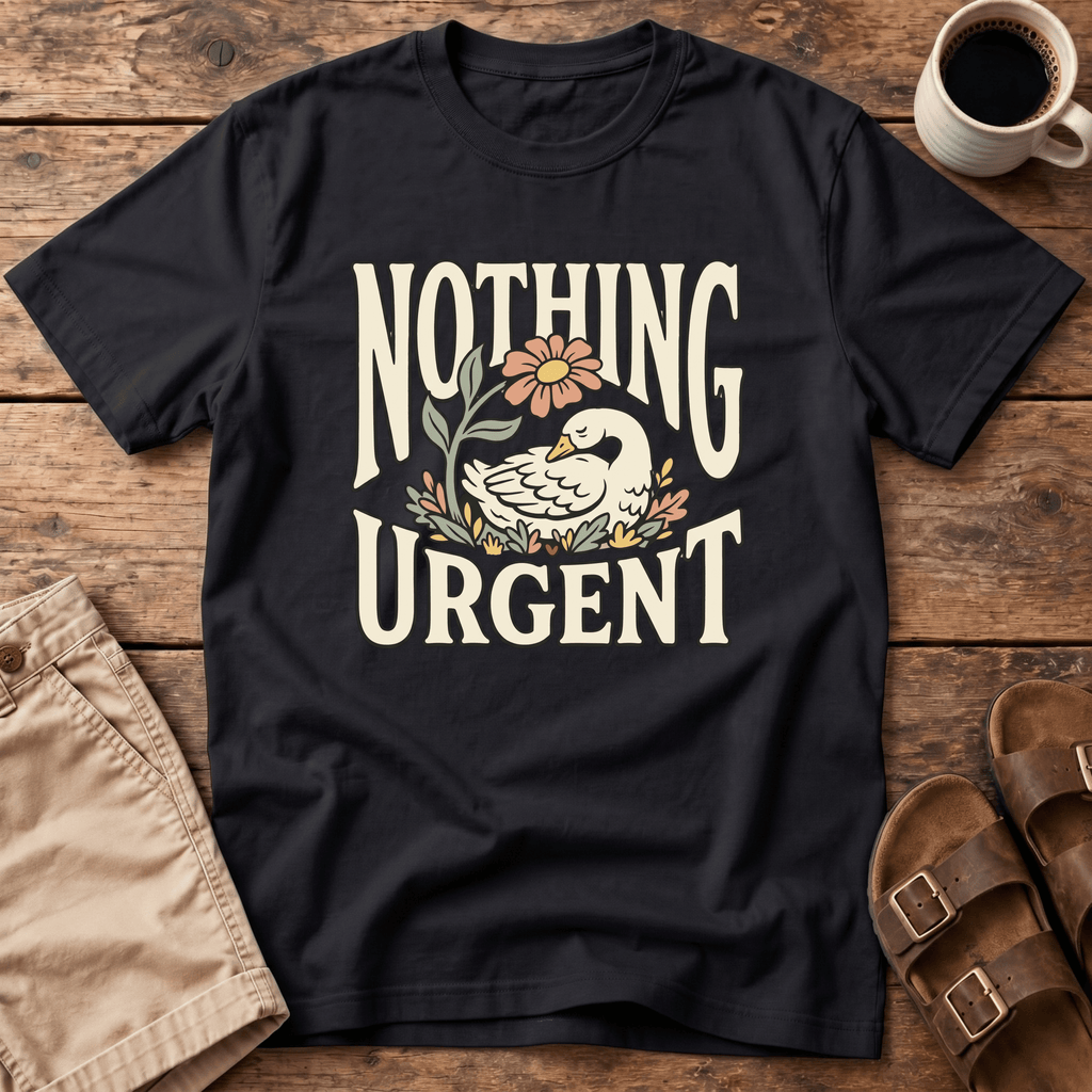 Nothing Urgent Duck T-Shirt