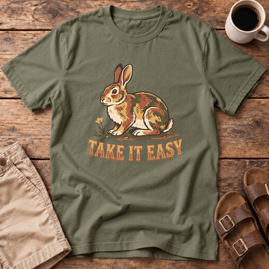 Take It Easy Rabbit T-Shirt
