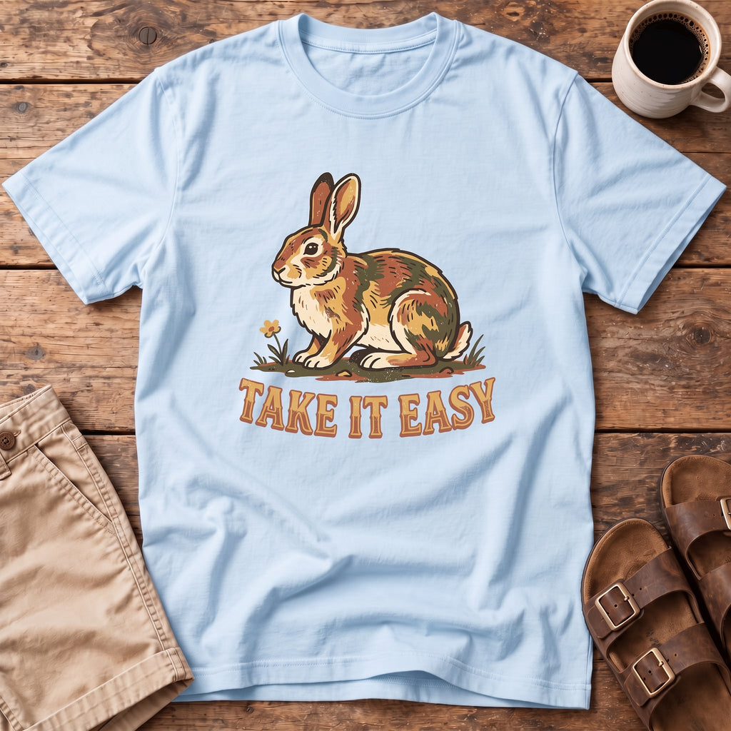 Take It Easy Rabbit T-Shirt