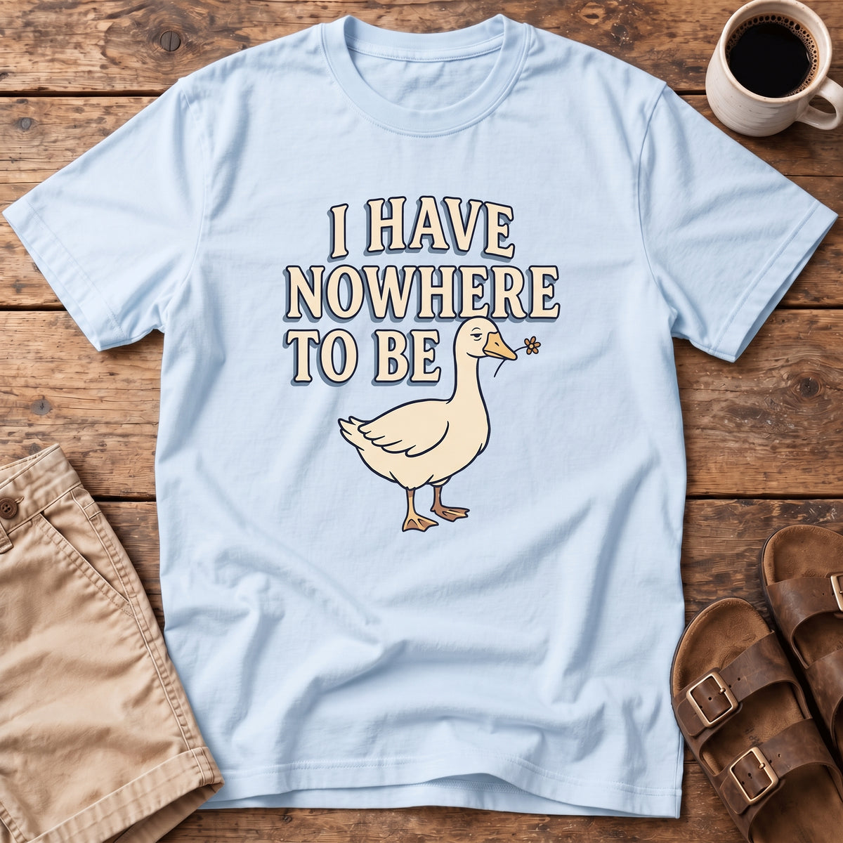 Nowhere to Be Duck T-Shirt