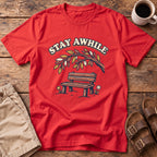 Stay Awhile Bench T-Shirt