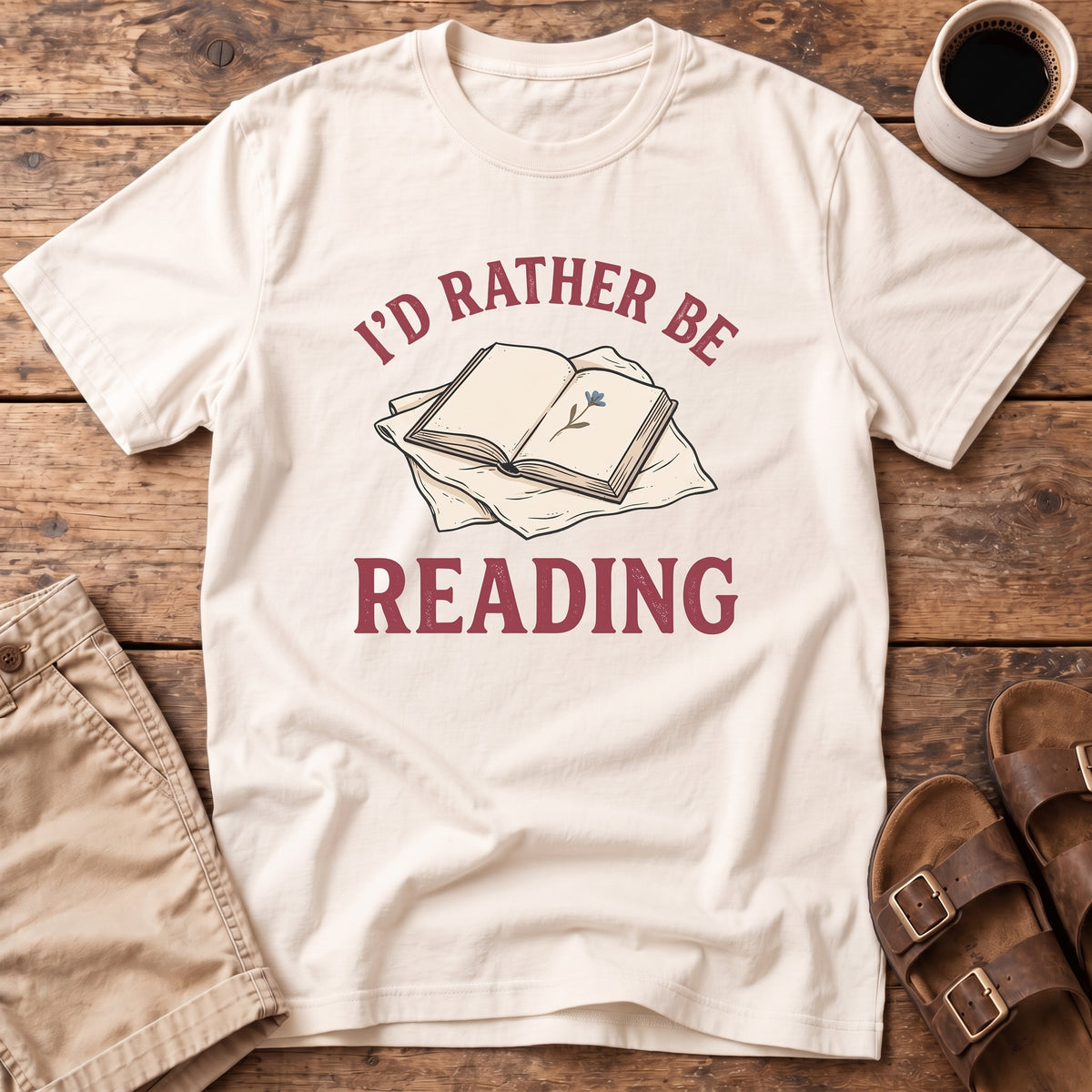 I'd Rather Be Reading T-Shirt