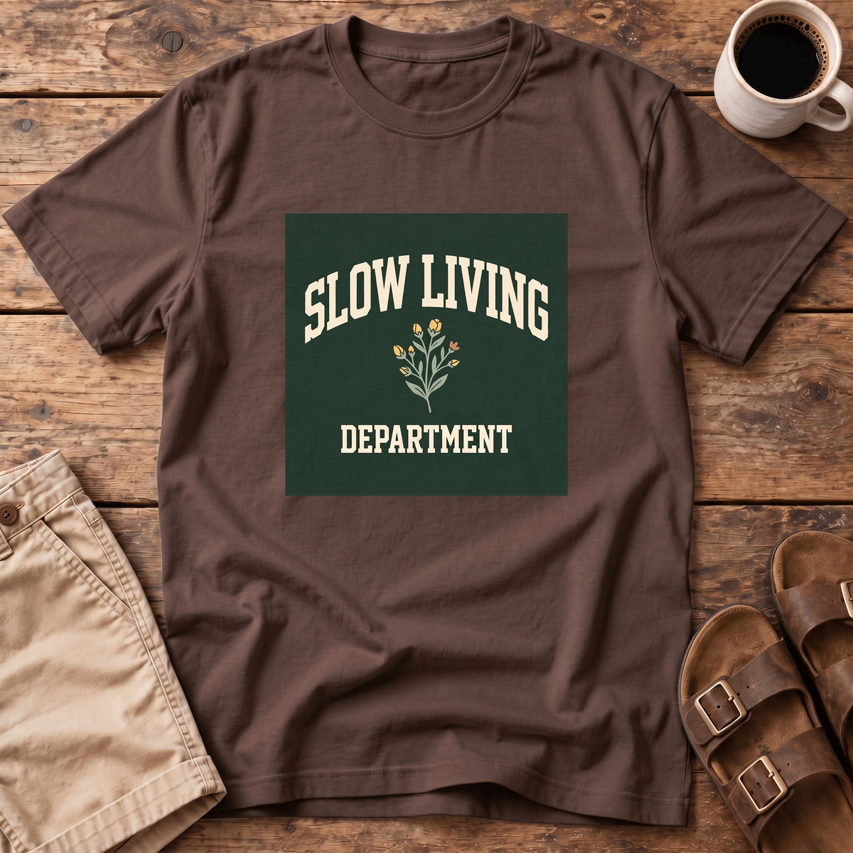 Slow Living Department T-Shirt