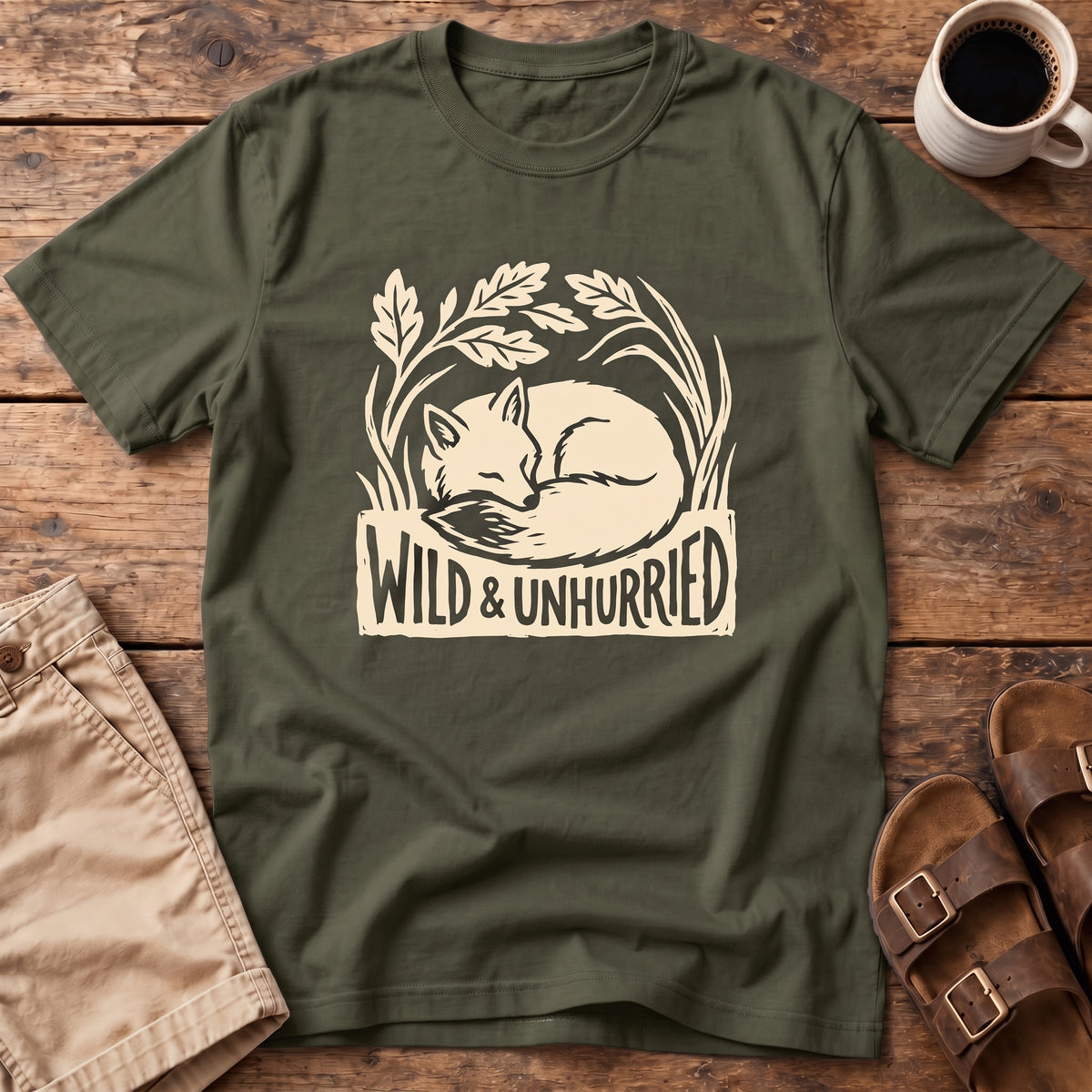 Wild & Unhurried Fox T-Shirt
