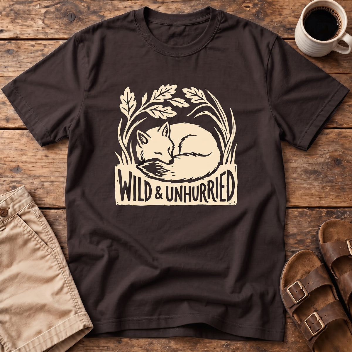 Wild & Unhurried Fox T-Shirt