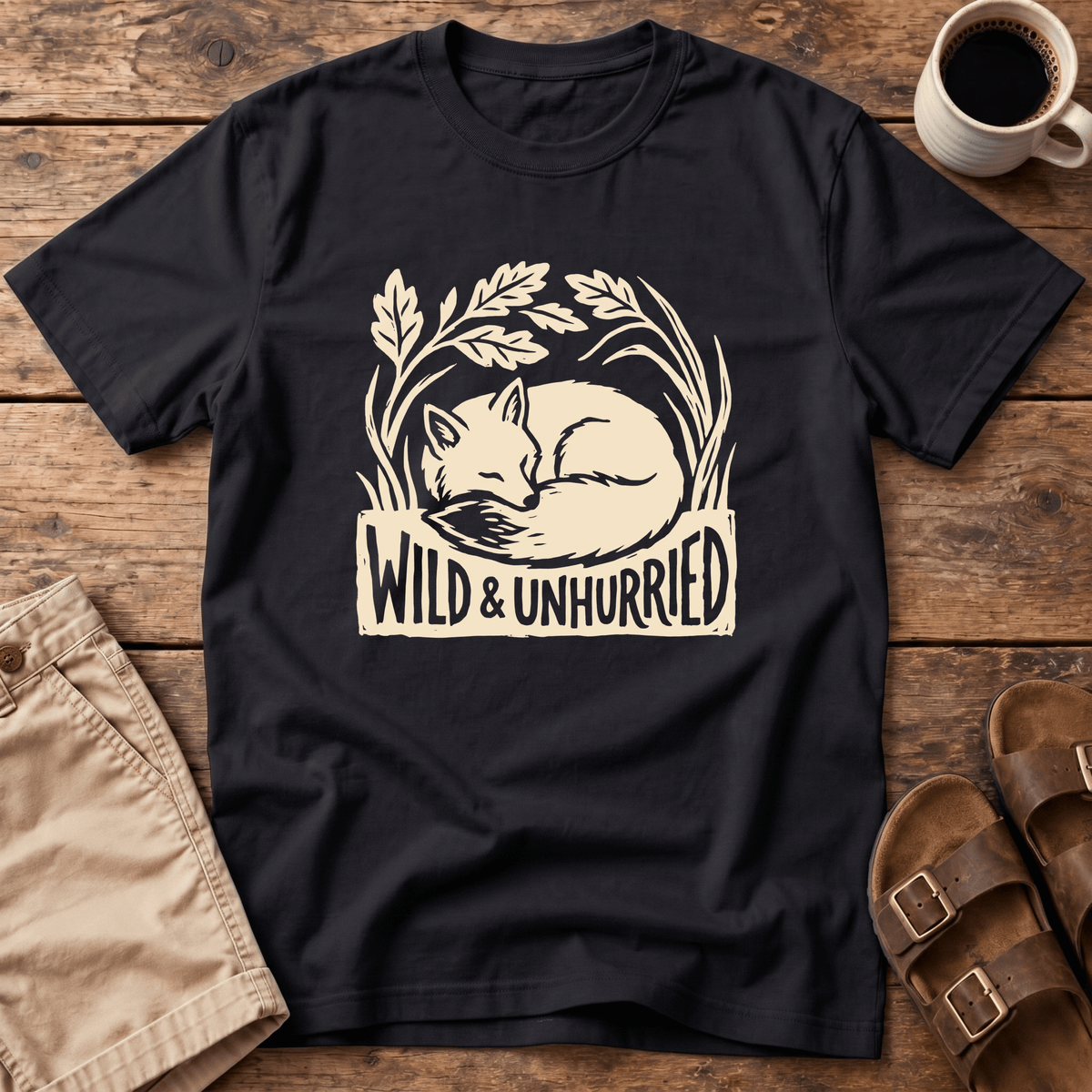 Wild & Unhurried Fox T-Shirt