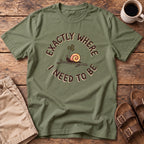 Where I Need to Be Snail T-Shirt
