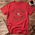 Where I Need to Be Snail T-Shirt