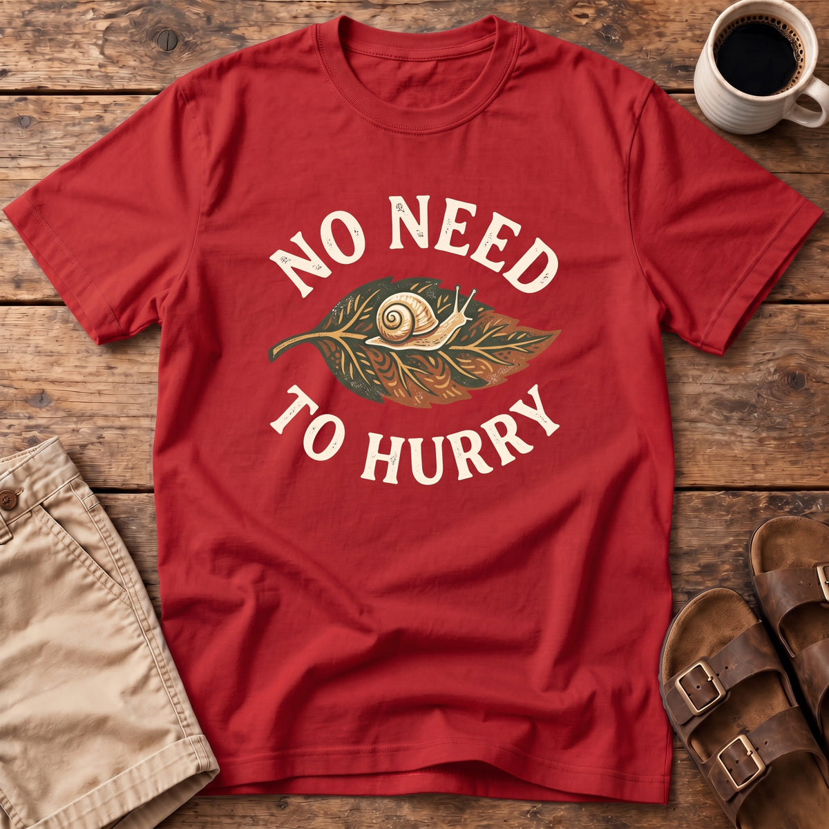 No Need to Hurry T-Shirt