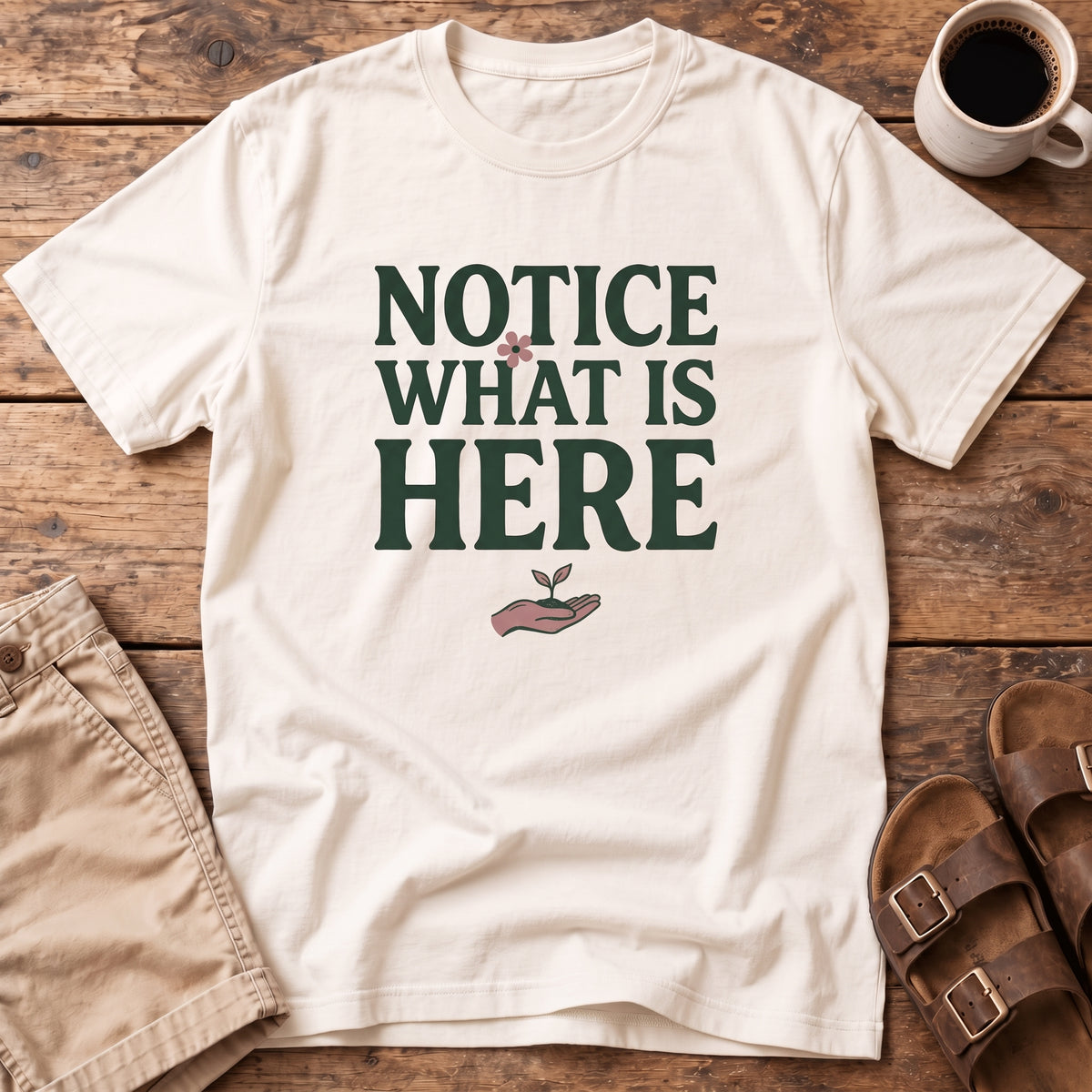 Notice What Is Here T-Shirt