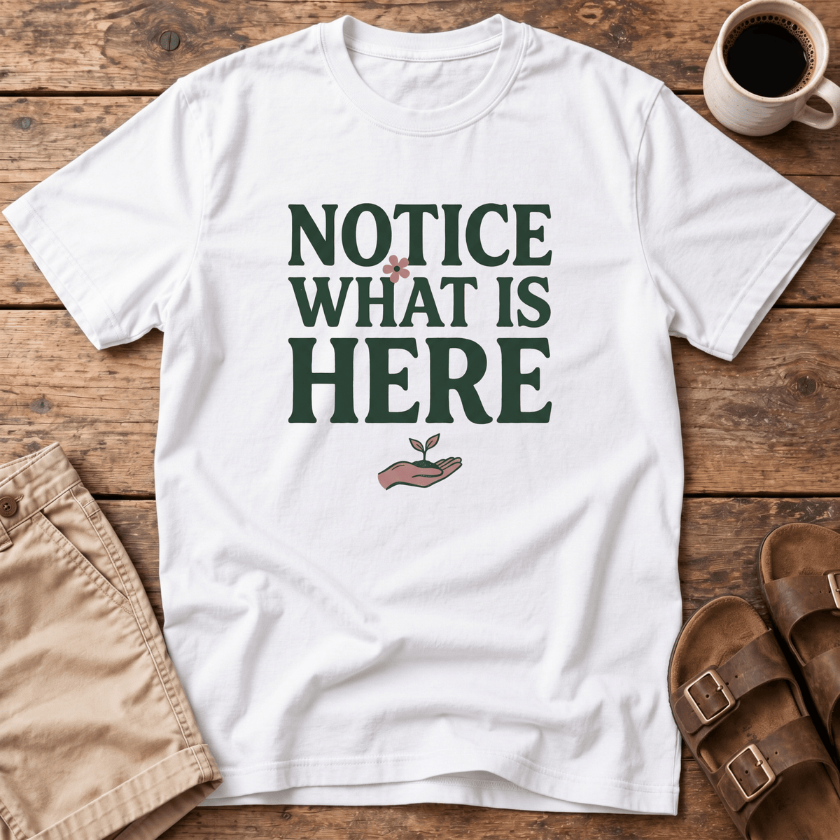 Notice What Is Here T-Shirt