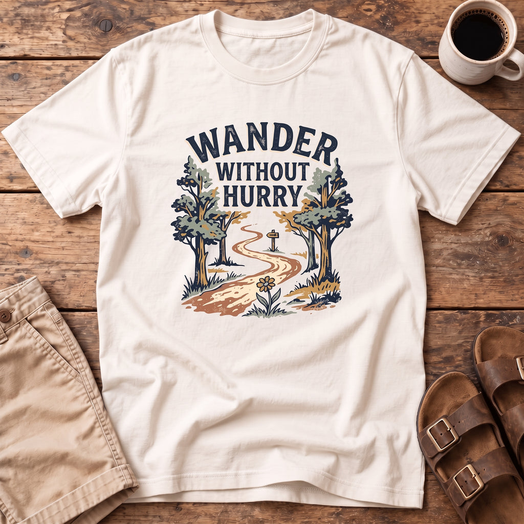 Wander Without Hurry T-Shirt
