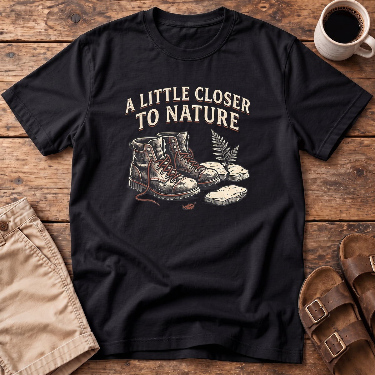 Closer To Nature Hiking T‑Shirt