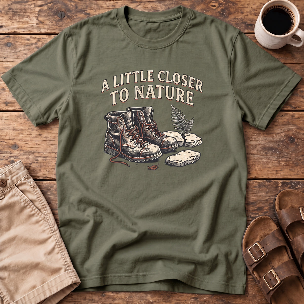 Closer To Nature Hiking T‑Shirt