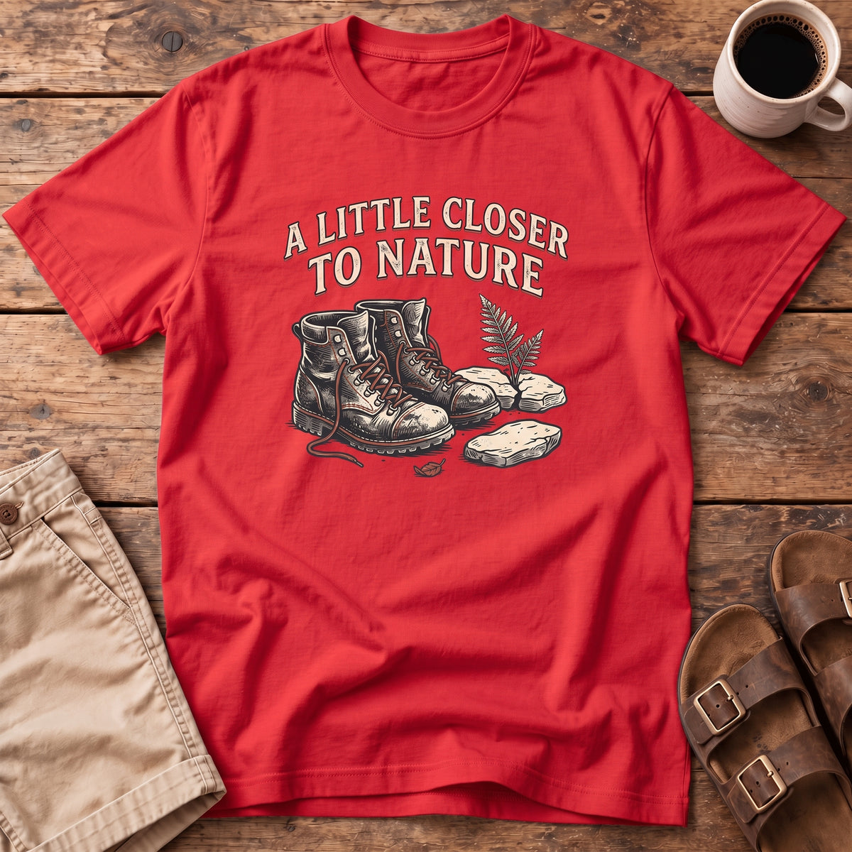 Closer To Nature Hiking T‑Shirt