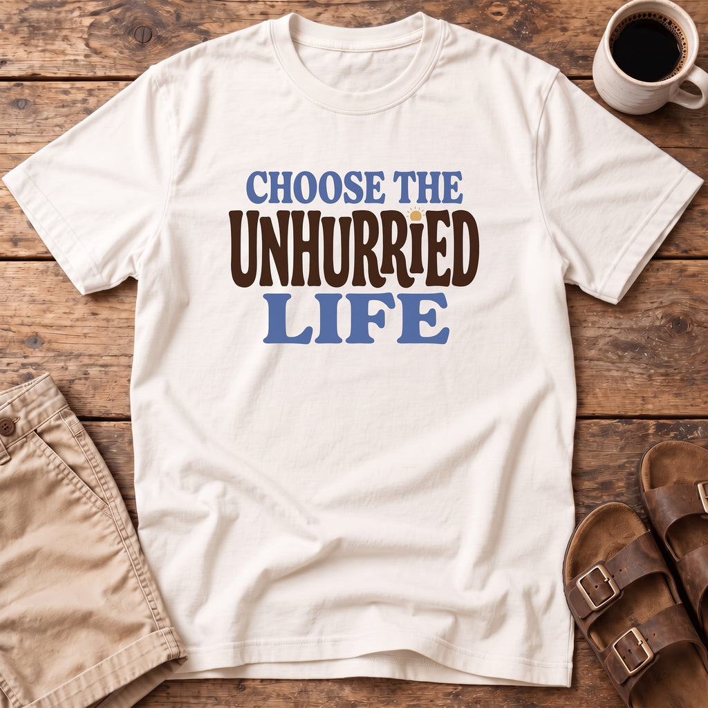Choose The Unhurried Life T-Shirt