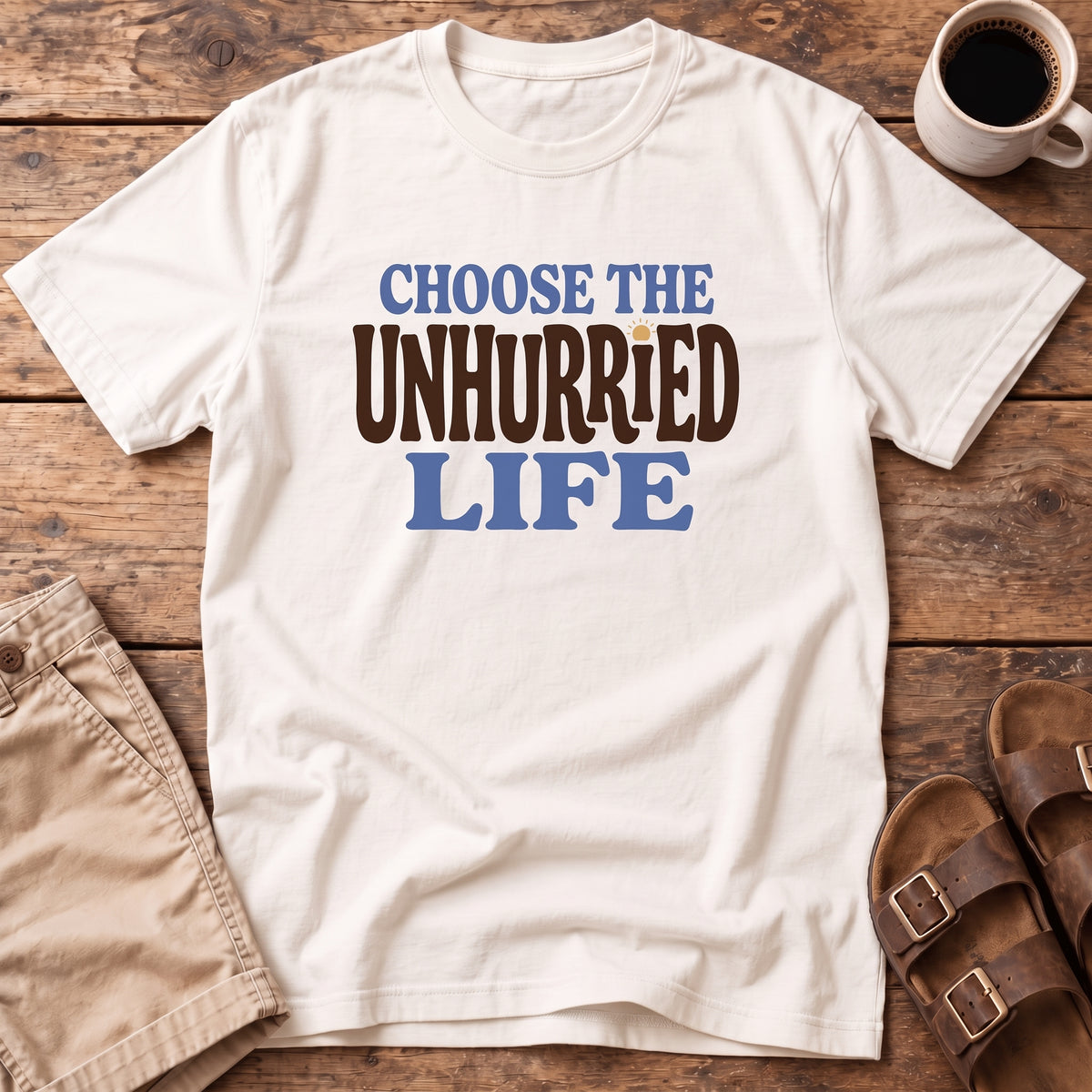 Choose The Unhurried Life T-Shirt