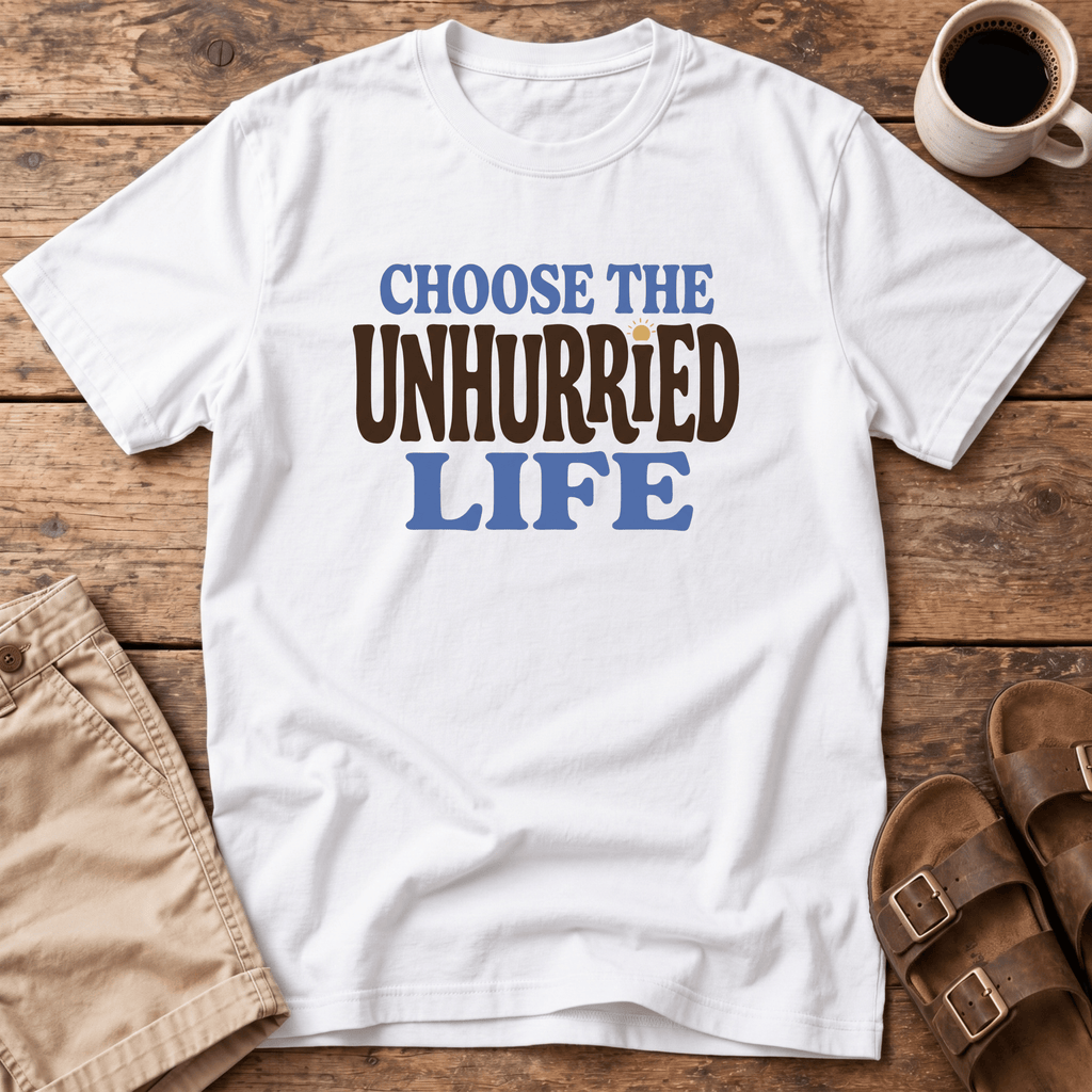 Choose The Unhurried Life T-Shirt